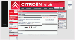 Desktop Screenshot of citroen-club.eu